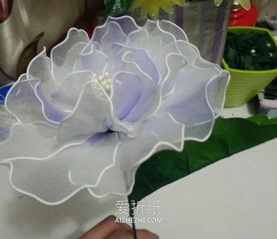 牡丹丝网花制作教程- 