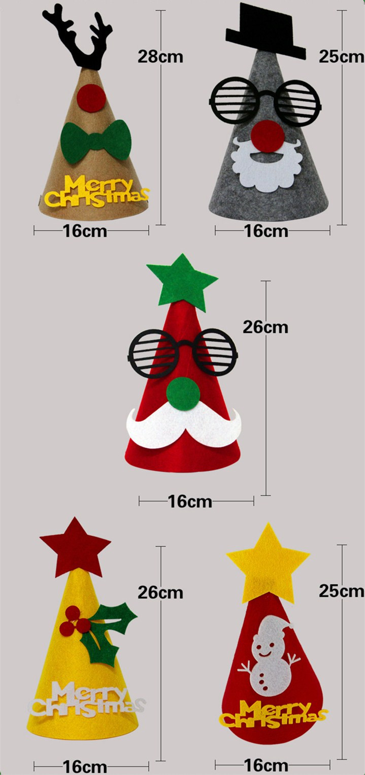 圣诞节做的手工帽子,帽子手工制作大全简单
