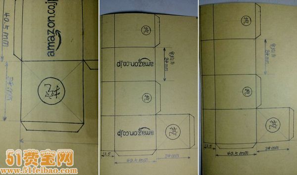 如何DIY纸盒人图解教程（含各细节详细尺寸）