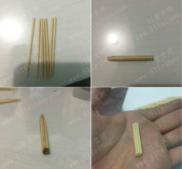 用牙签做的小工艺品|牙签手工制作蝴蝶作品