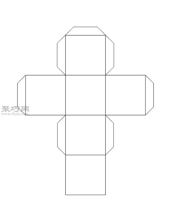 怎样用纸折正方体盒子 立体正方体折纸教程