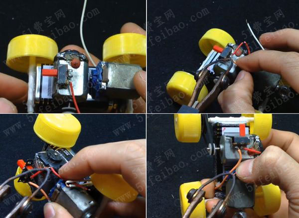 青少年科技小手工教学DIY疯狂赛车