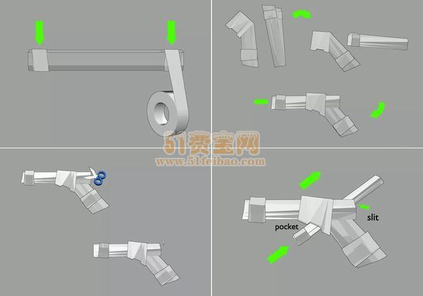 怎么做一把可以发射飞镖的纸枪玩具