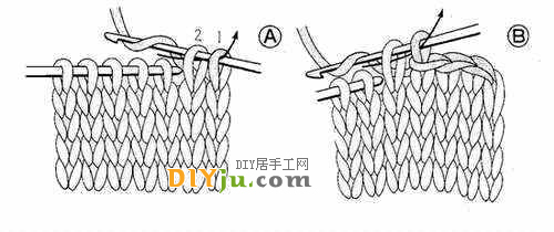 用钩针做收针