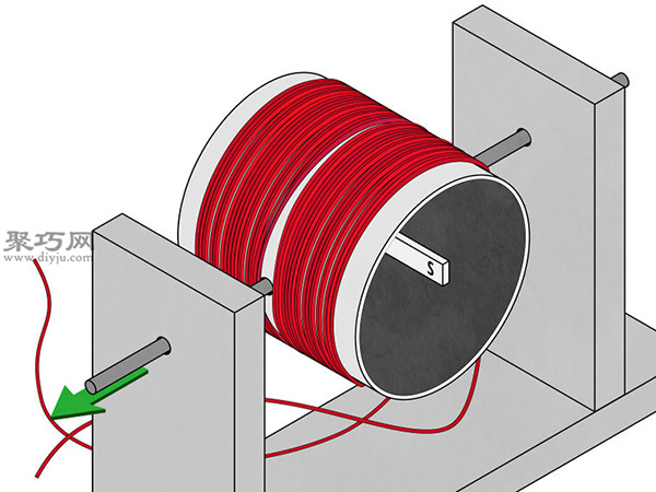 如何DIY简易发电机教程 科学实验制作发电机 9