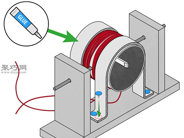 如何DIY简易发电机教程 科学实验制作发电机 11