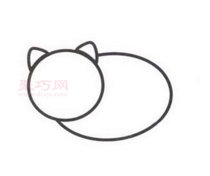 猫画法第2步