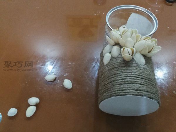 开心果壳diy文艺范笔筒教程 第8步