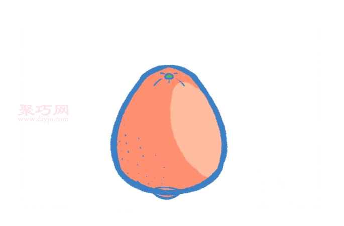 橙子画法第5步