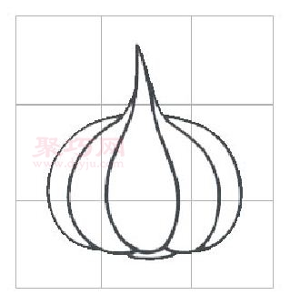 大蒜画法第7步