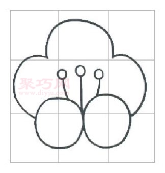 梅花画法第7步