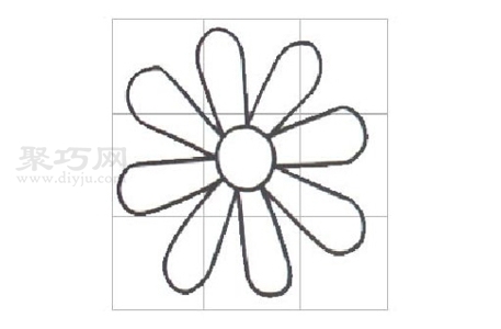 菊花画法教程 一起来学菊花简笔画