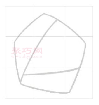 玫瑰花画法第3步