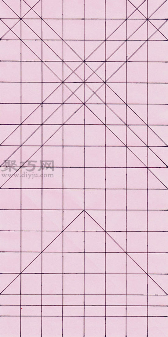 手工DIY折纸带底座玫瑰花图解教程