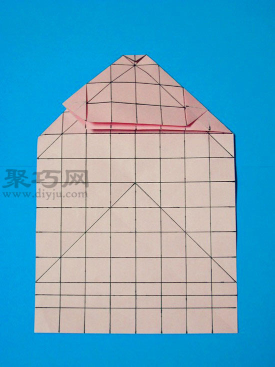 手工DIY折纸带底座玫瑰花图解教程