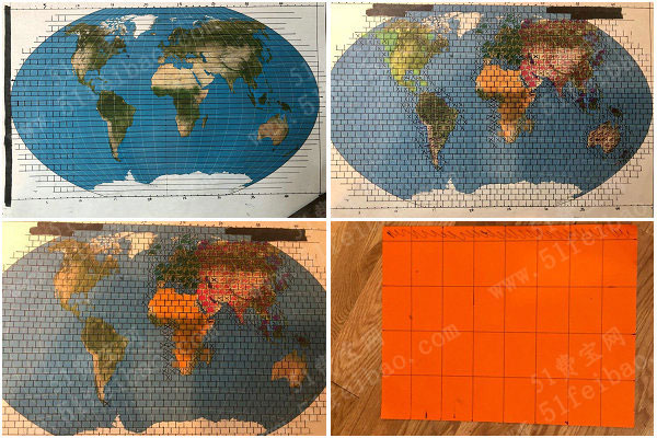 手工DIY地球仪，怎么做三角插地球仪的方法图解