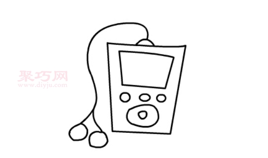 MP3播放器画法第4步