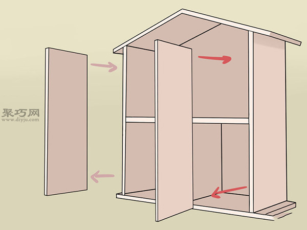 用木板做娃娃屋教程 22