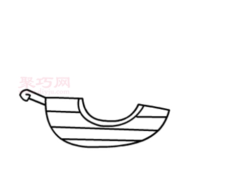 大帆船画法第4步