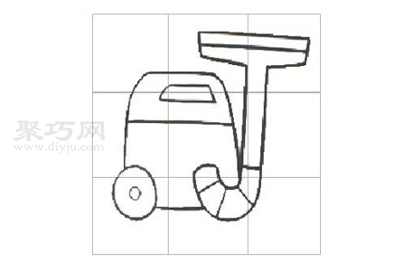 怎么画吸尘器最简单 一步一步教你画吸尘器简笔画