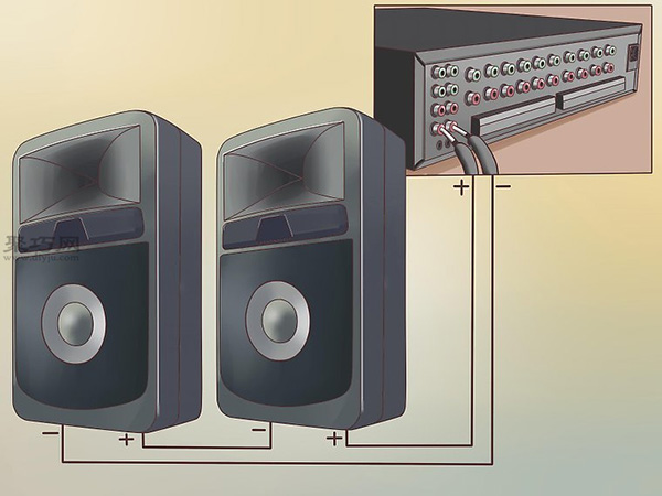 安装室外音箱图解教程 8