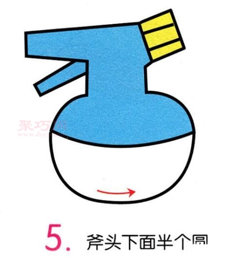 喷壶画法第5步