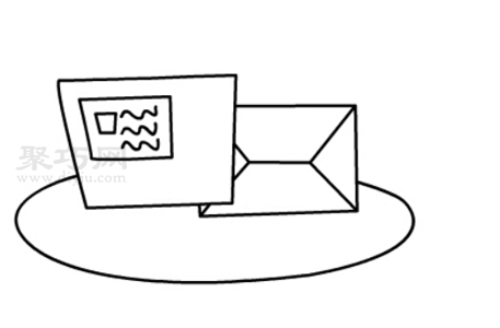 信封怎么画简单又漂亮 信封简笔画教程