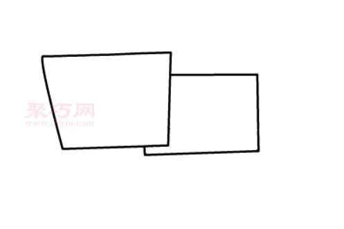 信封画法第1步