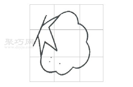 棉花画法教程 一起来学棉花简笔画