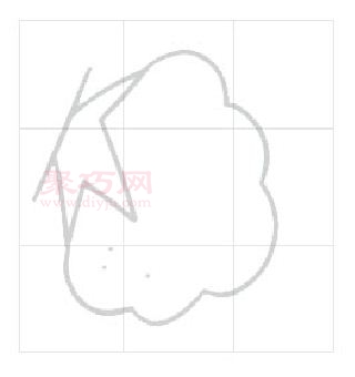 棉花画法第4步