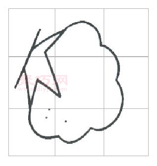 棉花画法第5步