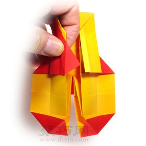 折纸夹子的折法图片